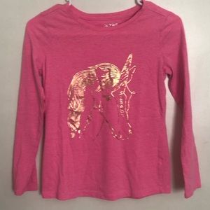 Cat and Jack Unicorn Long Sleeve Tee